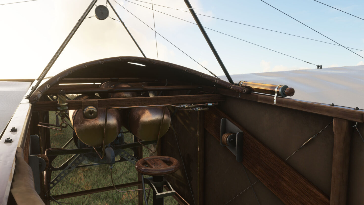 Wing42 Bleriot XI cockpit